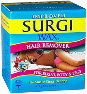 Surgi Wax Hair Remover For Bikini Body & Legs (Pack of 6)