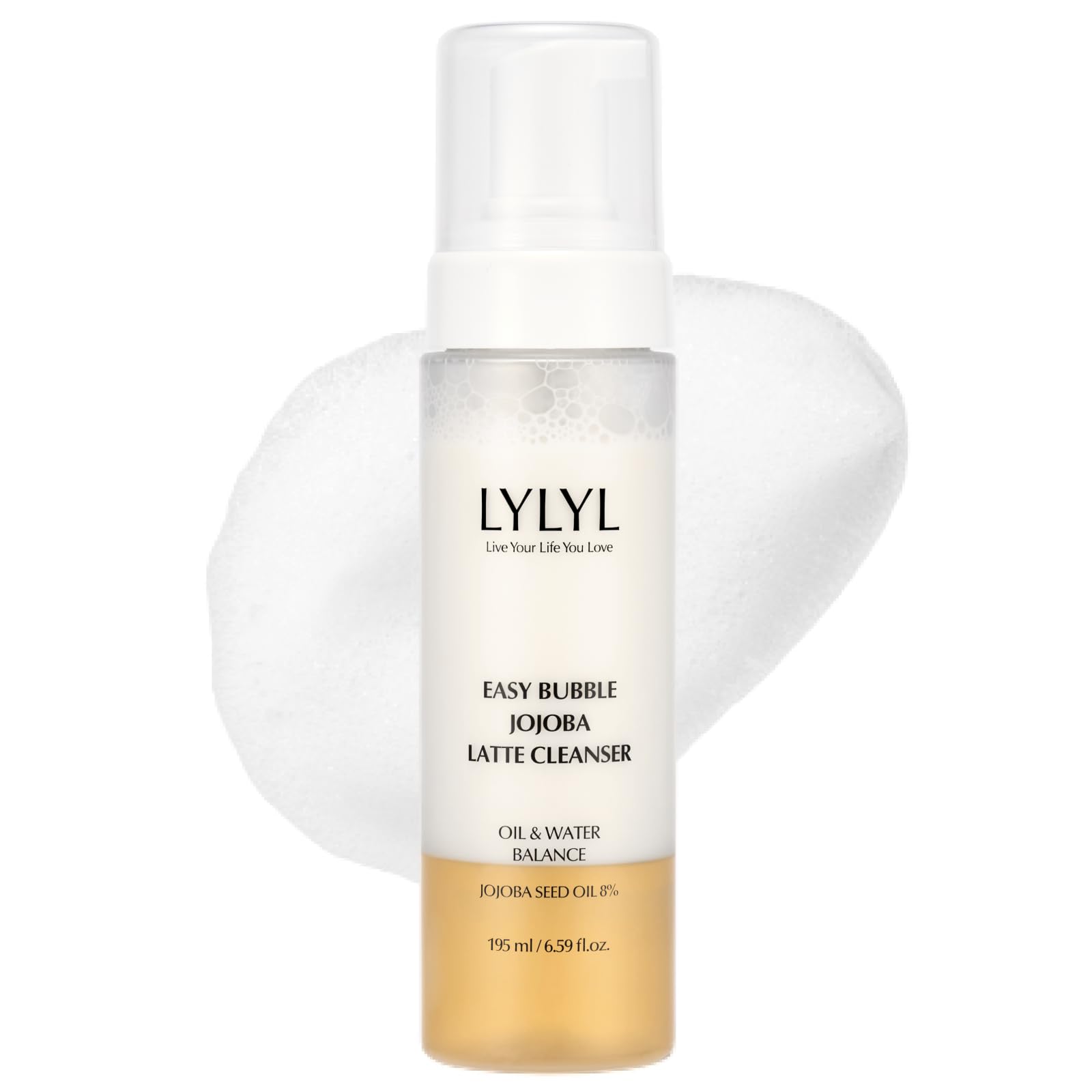 新品　未開封　ルビーセルINTENSIVE 4U SILKY CLEANSER Amazon.com: LYLYL Easy Bubble Jojoba Latte Cleanser, 9 Grain Based