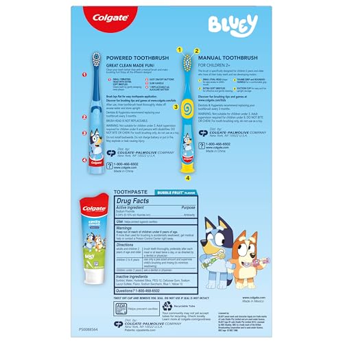 Colgate Kids Bluey Toothbrush and Toothpaste Gift Pack - image 9