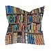 JUYONSEN Librería Estantería Escuela Biblioteca Patrón Cuello Bufandas Cuadrado Pañuelos Envoltura de la cabeza