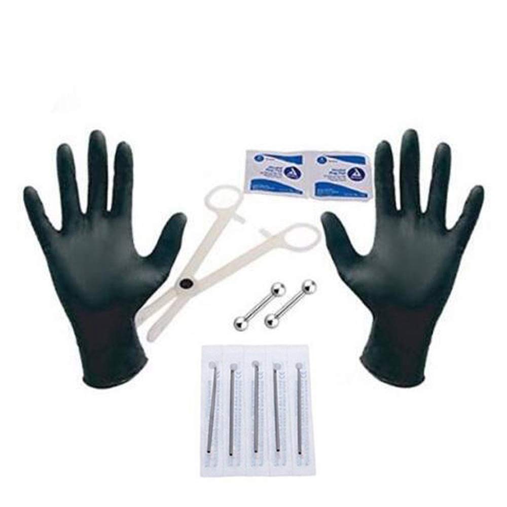 Buy FOVIUPET Professional Body Piercing Tool Kit Ear Nose Navel Nipple
