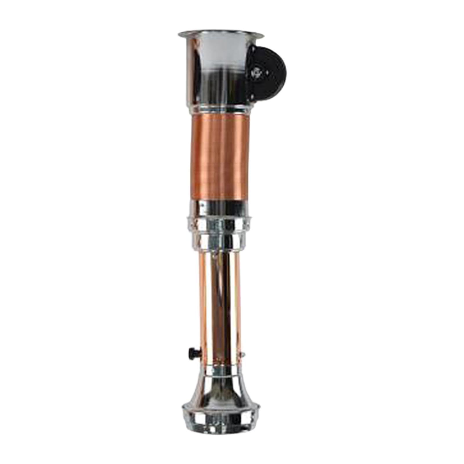 Hotte Télescopique pour Barbecue, Robuste, Silencieuse et Réglable, avec Conduit D'évacuation Droit, Idéale pour Les Buffets Domestiques