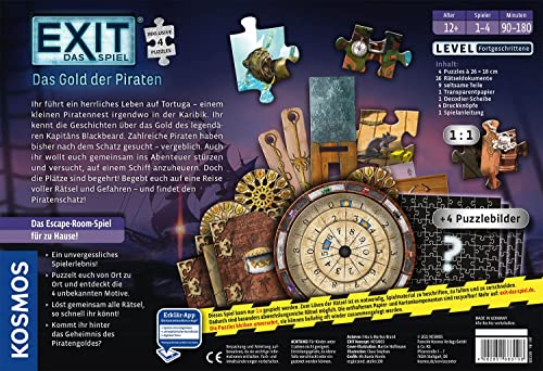 Exit-Spiel Kosmos 683108 EXIT Das Spiel und Puzzle Das Gold