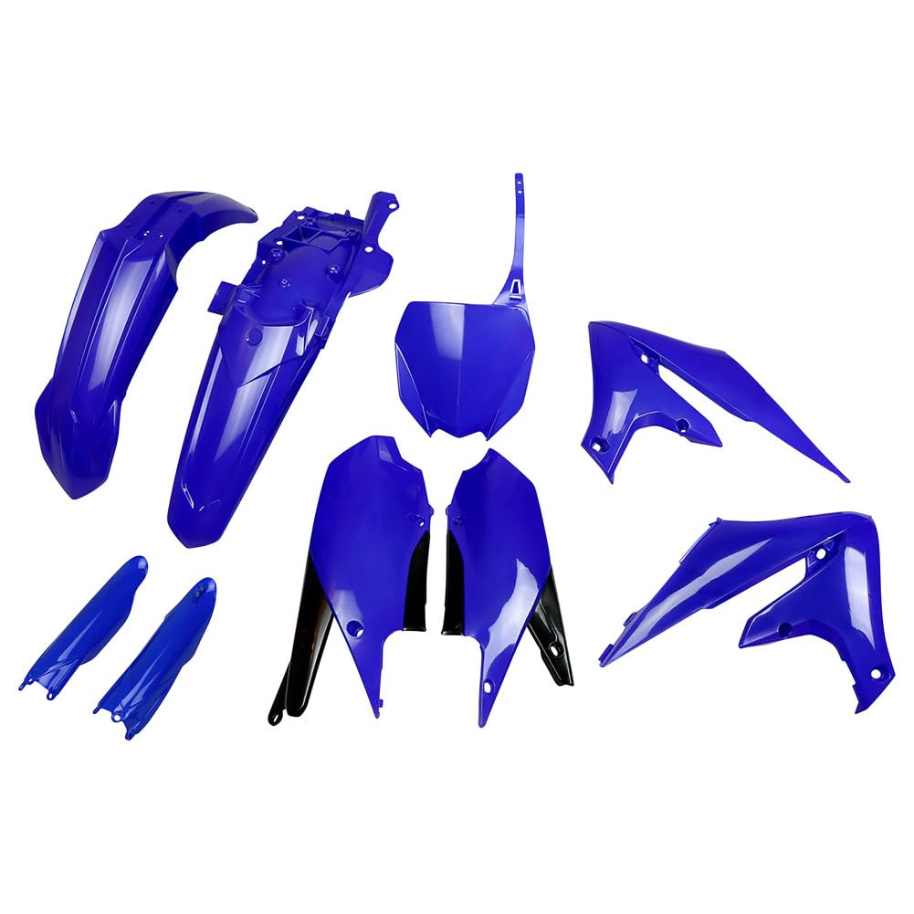 UFO Plast Full Plastic Kit Blue Compatible with Yamaha YZ250F/YZ450FX 2019-2023/YZ450F 2018-2022/YZ250FX 2020-2024