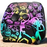 Funlab Controller Switch 2 Pro con Dock per Nintendo Switch/OLED/LITE, Licenza Ufficiale Dave the Diver con Sveglia 1 Tocco/Effetto Hall / 7 LED/Turbo, Setup Gaming RGB