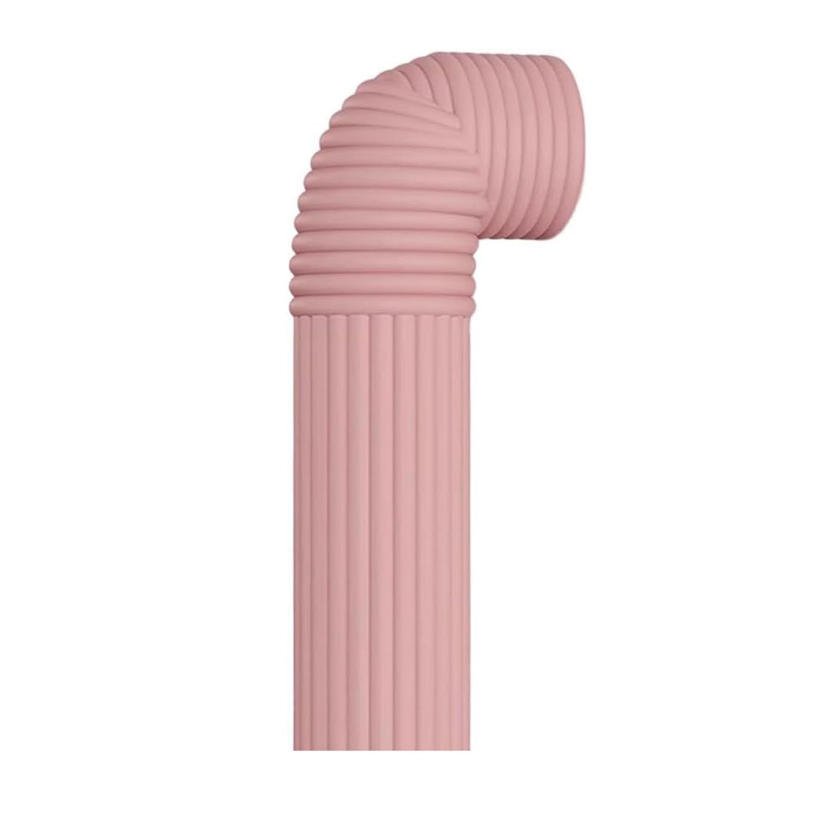 WAZUBC 2m Foam Pipe Insulation Water Insulation Cover, Pipe Wrap Tape Adhesive Wrap Cover for Outdoor Indoor Cold Hot Water (Pink)