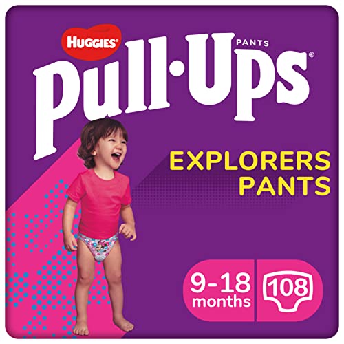 Huggies Pants Pull-Ups Niña Talla 4, 8-12 Kg