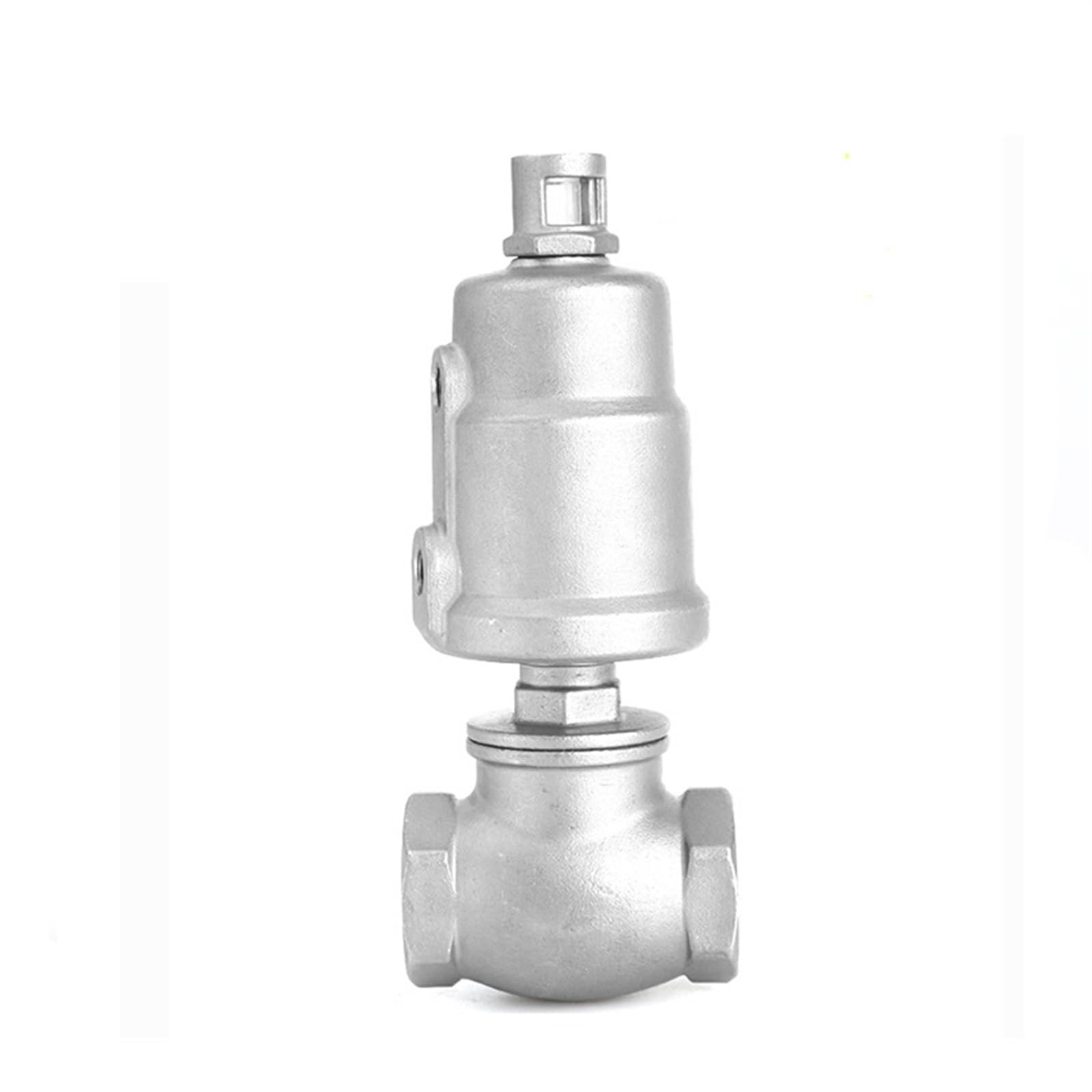 Robinet à soupape pneumatique à double effet en inox pour un contrôle automatique précis