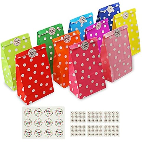 Gvolatee Bolsas de Regalo con 84 Pegatinas Cover