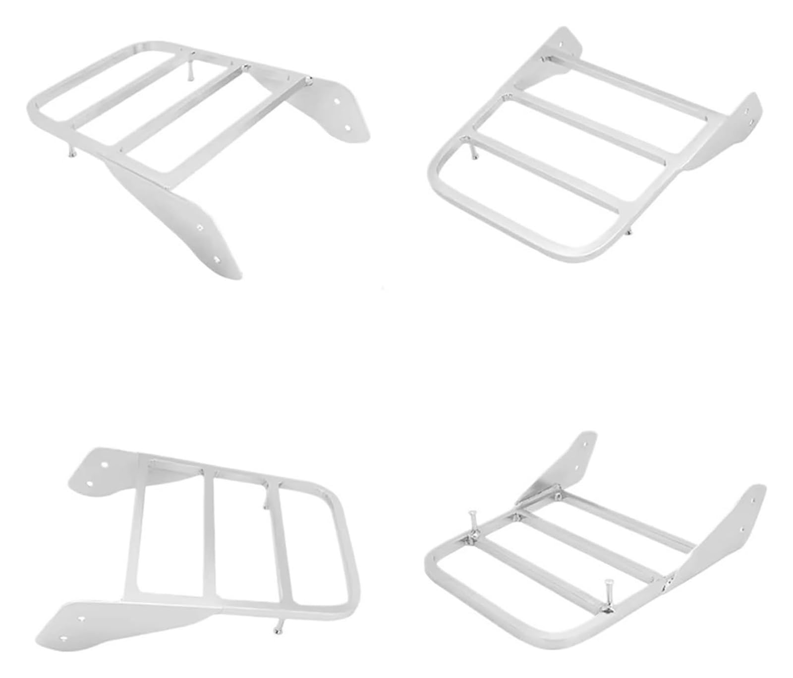 Motorra Gepäckträger hinten Für Yamaha Für V-Star 400 650 1100 Für Classic 1998–2013 Gepäckträger Mit Rückenlehne Sissybar Ablagefach
