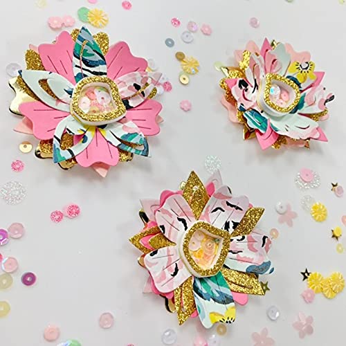 KSCRAFTFlower Shaker Metal Cutting Dies Stencils for DIY Scrapbooking/Photo Album Decorative Embossing DIY Paper Cards