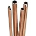 1Pc Length 200/250/300mm Red Copper Tube Plumbing Pipe/Tube DIY Rod 1mm - 16mm Inner Diameter And Thickness Approx.1-2mm (Color : 5x3x250mm, Size : 1Pc)