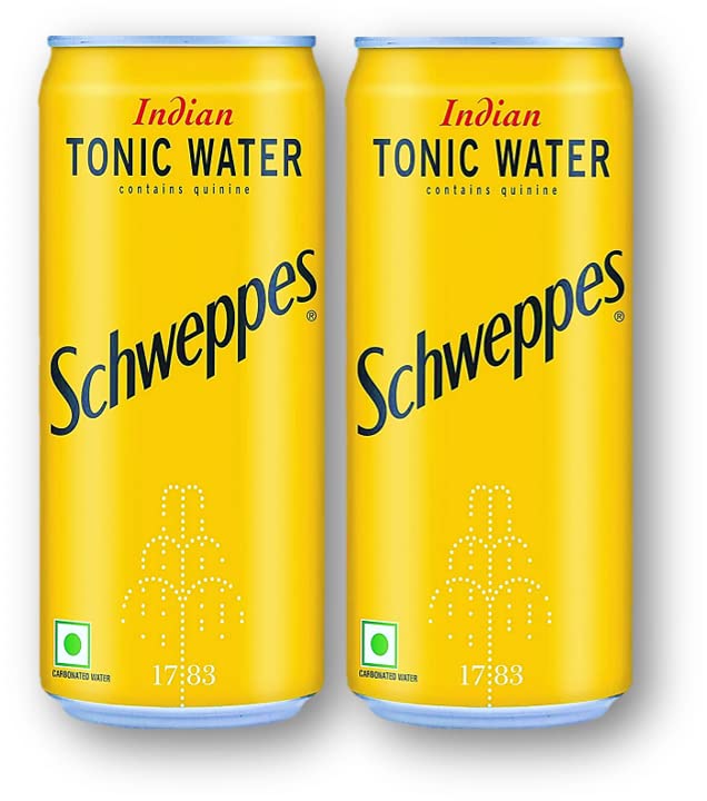 Schweppes Indian Tonic Water 300ml (Pack of 2) Unique Amazon.in