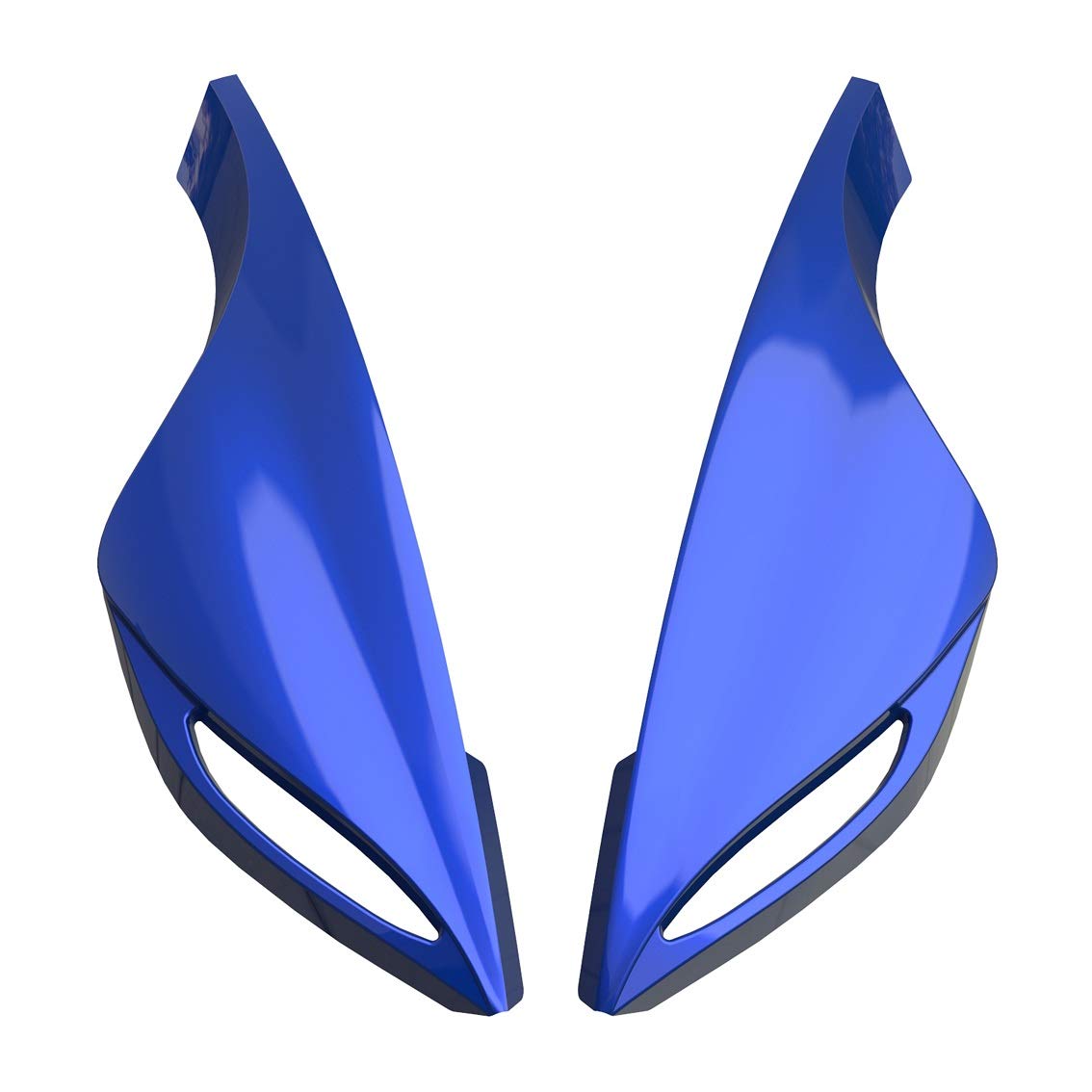 Saiga Parts Razor Headlight Mask for Yamaha R15 V3 (Blue, Type-1)