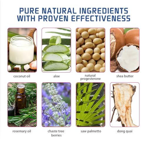 Mnozreo Wechseljahre Ausgleichende Creme,Ausgleichende Creme für die Wechseljahre,Creme Zur Linderung der Wechseljahre für Frauen,Östrogen Creme,Meno Komplex Wechseljahre,100ML,1PC