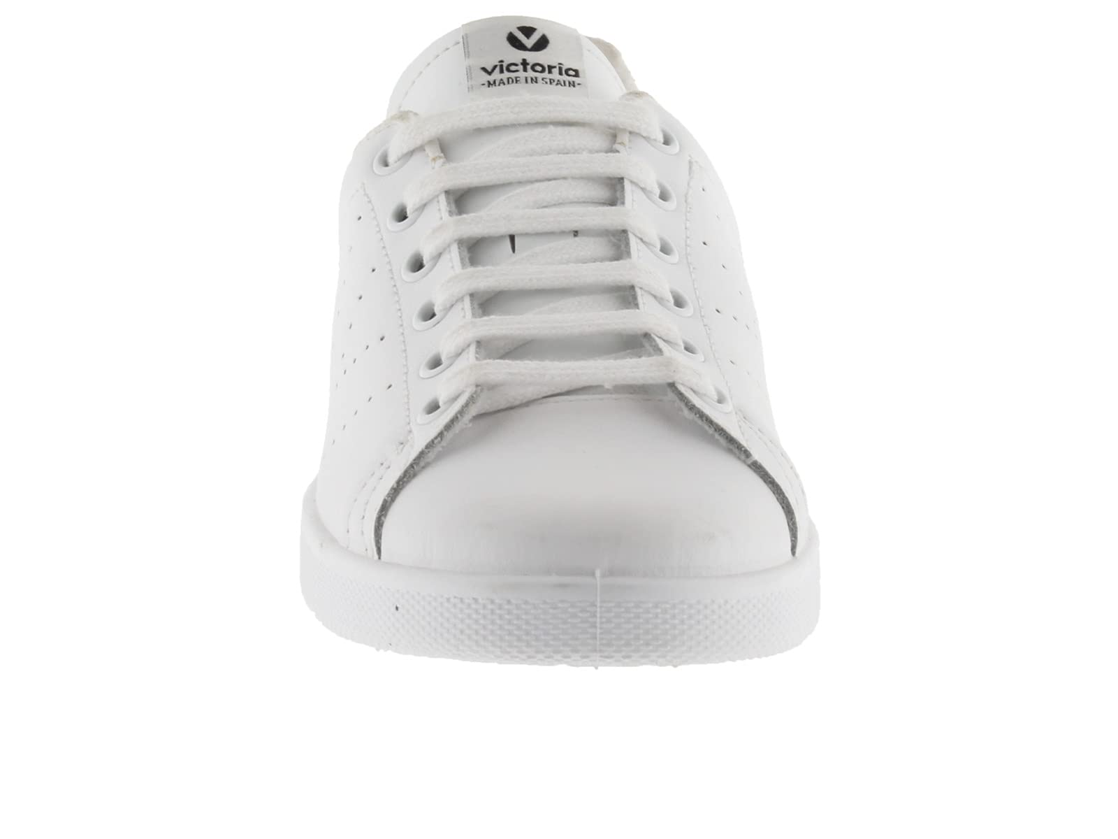 victoria Zapatillas Tenis 1125104 | Piel & Pieza Trasera Glitter & Logotipo Perforado para Niña