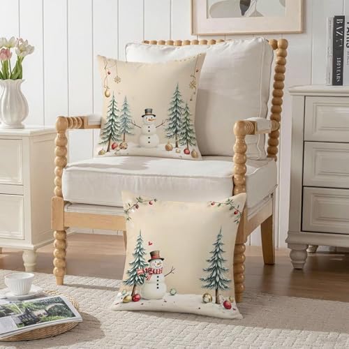 Housse coussin 60x60 anti-tache velours blanc imperméable pour canapé propre