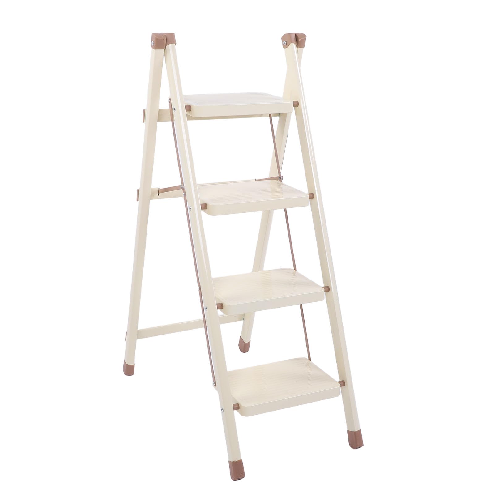 Matybobe Scala a 4 Gradini con Pedane Larghe Antiscivolo, Struttura