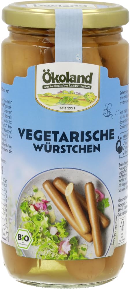 Vegetarische Würstchen 12 x 380 g