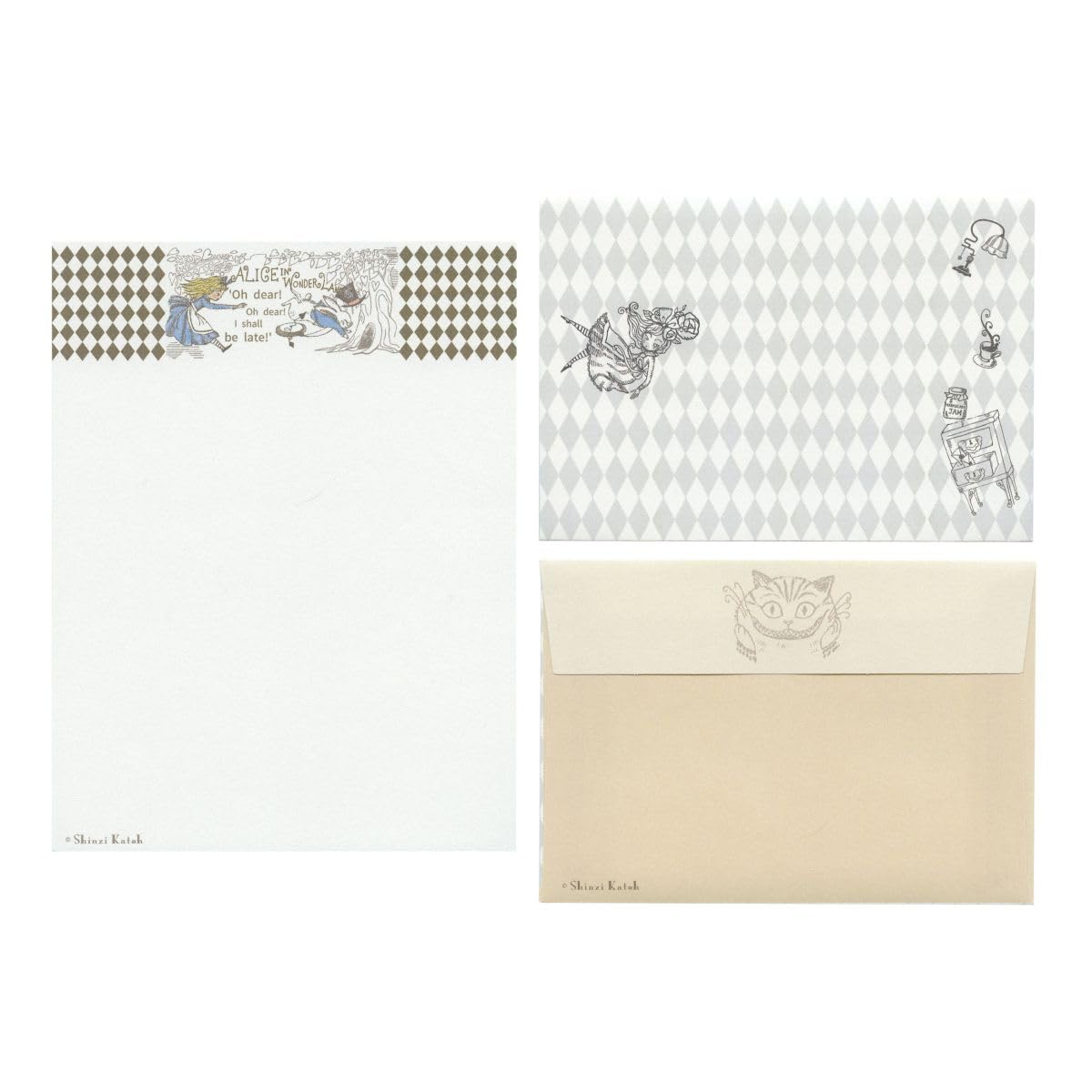 Amazon.co.jp: 不思議なアリス レターセット【WONDER LAND