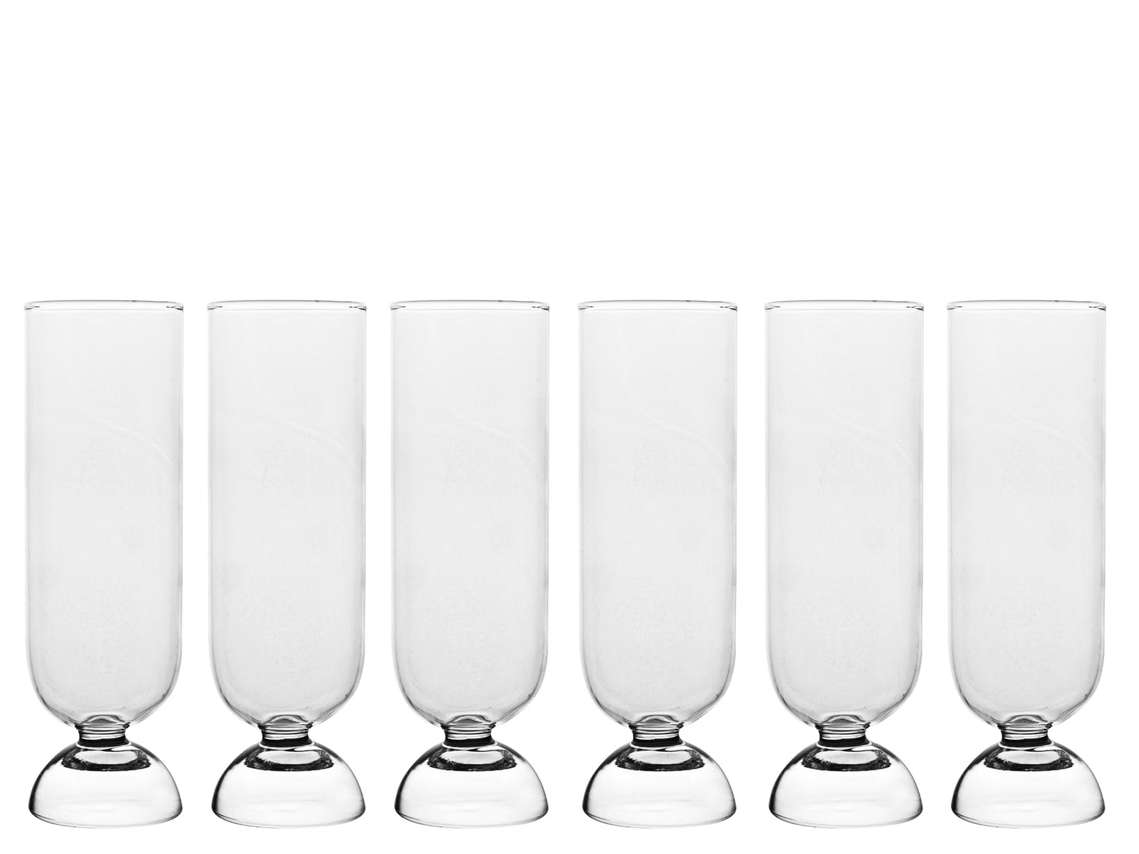 H&h Set of 6 Modern Flutes CC200