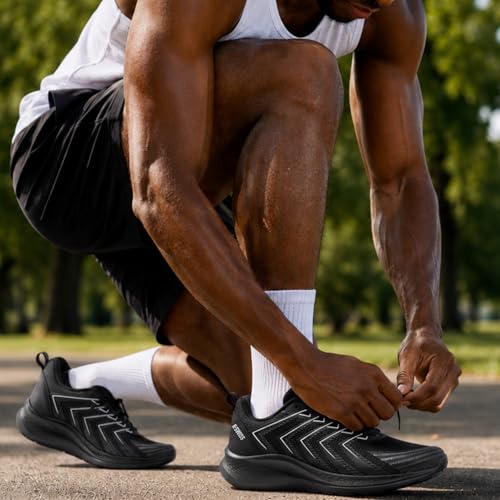 Image of K-Swiss Men's Mellow Running Shoe - Lightweight Fashion Sneaker Cross Training Shoe for Jogging Walking