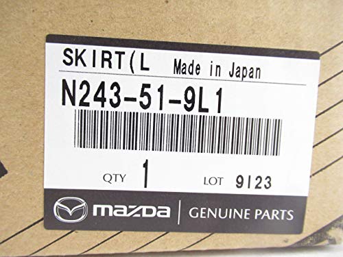Mazda Oem Genuine Left (Drivers Side) Front Air Dam Skirt N243-51-9L1 N243519L1 #TOP2