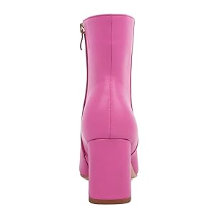 Amazon.com | SEIFIN Women's Chunky Heels Ankle Boots Square
