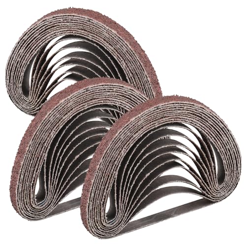 STEBRUAM Sanding Belt 10 x 330 mm,30PCS 40 Grit
