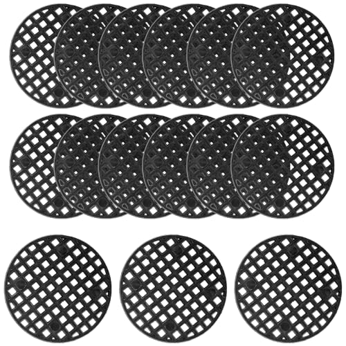 Bivethoi 100pcs Plant Pot Mesh Hole Cover Bonsai Drainage Mesh Insert, Flower Pot Hole Mesh Pad...