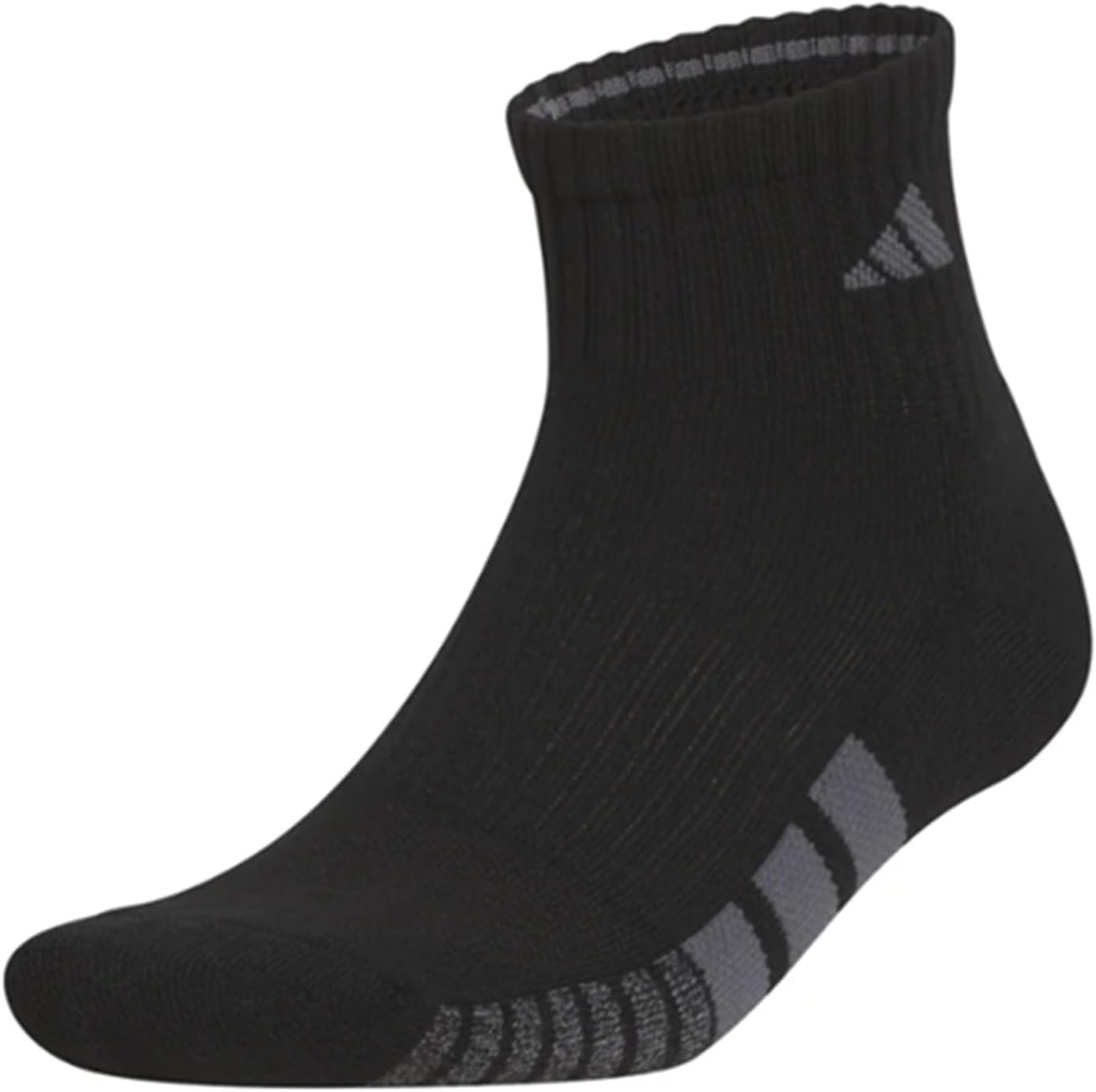 adidas Mens Cushioned Quarter Ankle Socks (6-Pair Pack) - Image 3