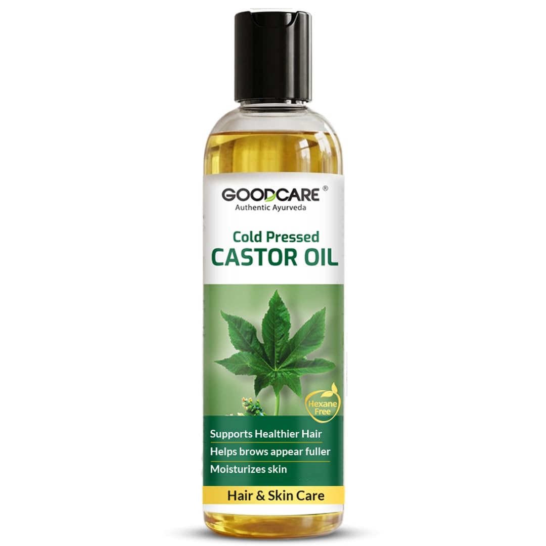 GOODCARE Pure Cold Pressed Castor Oil | Natural Laxative | Helps Relieve Constipation | For Hair Growth and Skin Care | Helps Hydrate Skin and Strengthens Hair - 200 ml-image-39