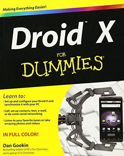 Droid X For Dummies view 2