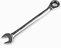 Vista 7 de Egofine Llave combinada métrica de trinquete de 0.315 in, llave de engranajes de grado industrial con diseño de 12 puntos, trinquete de 72 dientes