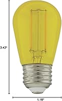 Vista 2 de Satco Bombilla S8025, s14, imagen, paquete de 4