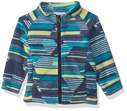 Columbia Unisex Baby Infant Benton Springs II Fleece, Tippet Geo Print, 3/6