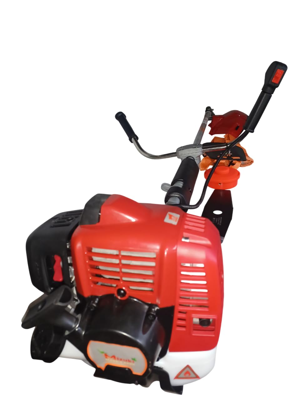 Mizuki Make's Easy G5645 Agriculture Power Reaper G45 Brush Cutter – 45CC 2-Stroke Engine | WALBRO Carburetor | U-Handle | Includes Blade, Tap & Go, Shoulder Belt | Farm & Garden Cutter Machine-image-21