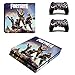 PlayStation 4 Battle Royale Console Skin Autocollant Vinyle Sticker Faceplate Console et 2 Manettes de Protection PS4 Slim