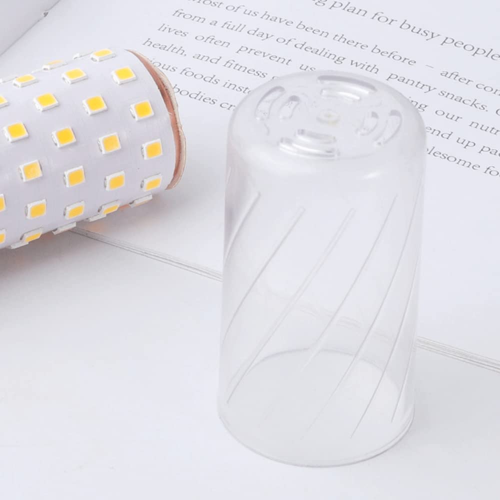 10er-Pack LED-Glühbirnen, Tageslichtweiß, warmes Licht, E27-LED-Mais-Glühbirne mit mittlerem Sockel für den Außenbereich, Indoor, Garage, Lager, Fabrik, Werkstatt, Straße, Hinterhof