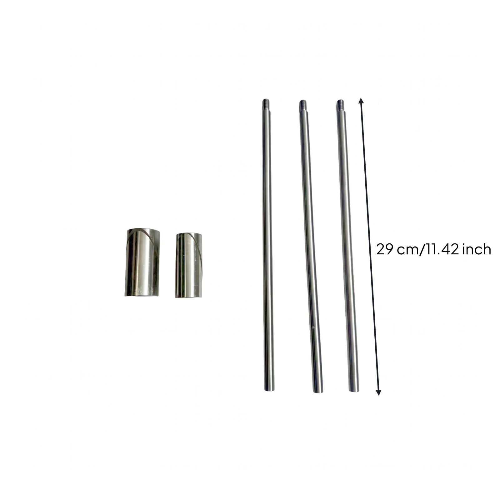 Qianly Sax Riparazione Strumento Kit Dentatura Sagomatura Raddrizzamento Lisciatura Materiale Lega di Zinco Aste Estremità Arrotondate Boccole Adatto per Tecnici Liutai Laboratori Professionali