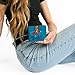 DC Comics Wallet, Bifold, Superman Down Punch Silhouette Pose Blues Reds Yellow, Vegan Leather