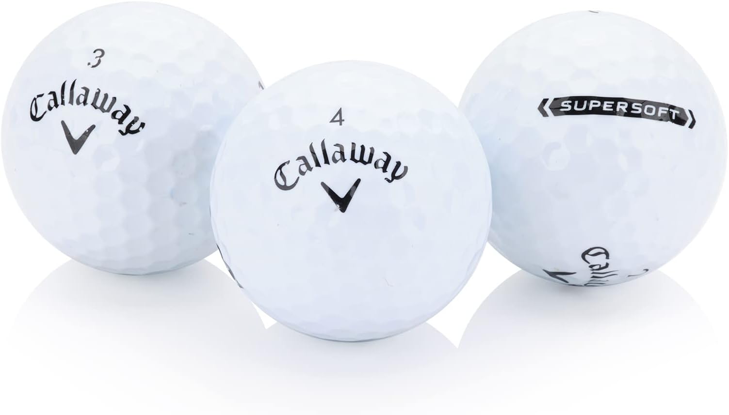Used Golf Balls for Callaway Supersoft - Mint Condition (5A)