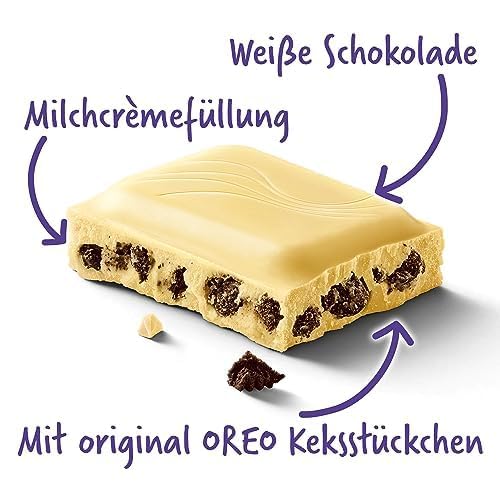 Milka OREO White Tafelschokolade, 100 g – Ansicht 3