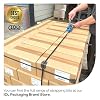IDL Packaging Industrial 1/2 x 7200' Polypropylene (PP) Strapping Kit, 600 lbs Break Strength Complete Packaging Poly Strapping Solution Enough Strapping and Seals for 1000 Uses Before