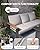 Aoxun Patio Furniture Set, Aluminum Patio Set with Fire Pit Table and 5" Thicken & Washable Cushion, Waterproof Outdoor Furniture, Outdoor Couch Sectional for Backyard (7 Seats/F, Grey)