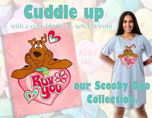 INTIMO Scooby-Doo Ruv You! Super Soft Silk Touch Throw Blanket - Image 4