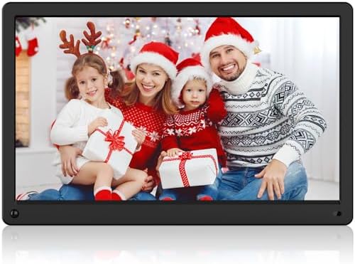 15 inch Digital Picture Frame with Wall Mounting Bracket,1920×1080 Digital Photo Frame Support 1080P Video, Music, Slideshow, Breakpoint Play, Adjustable Brightness 15 inch Digital Picture Frame with Wall Mounting Bracket,1920×1080 Digital Photo Frame Support 1080P Video, Music, Slideshow, Breakpoint Play, Adjustable Brightness