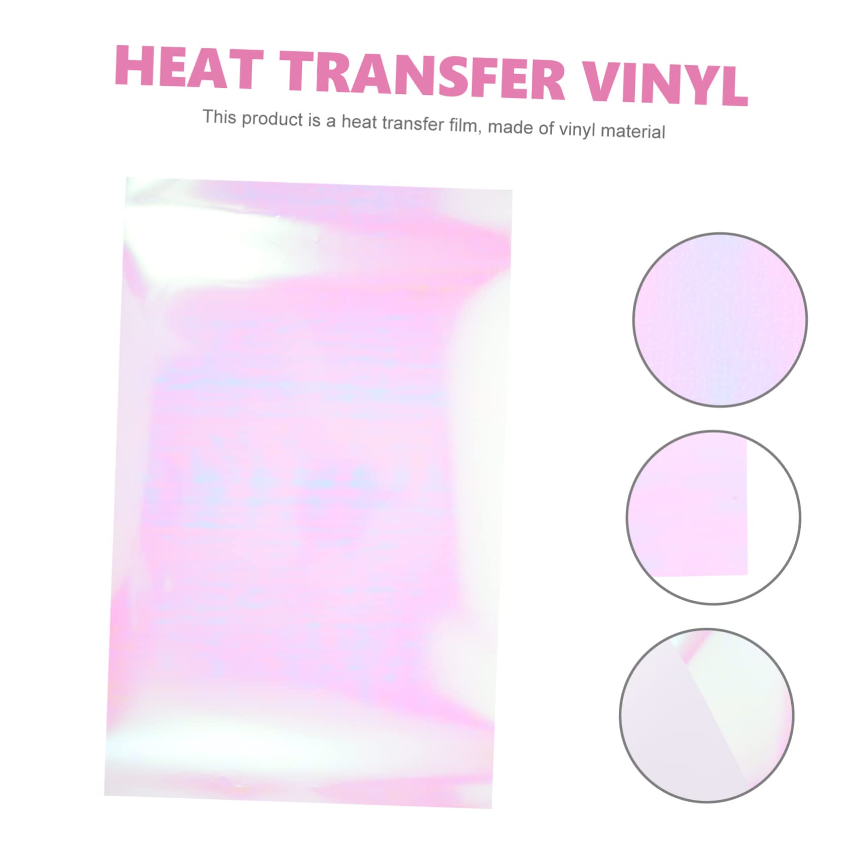 Ciieeo 6hojas Vinilo Termoadhesivo Htv Para Transferencia De Calor Ropa De Material Para Personalizar Camisetas y Decorar Prendas Resistente y Flexible