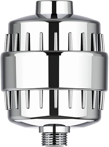 Miniatura 9 de Filtro de cabezal de ducha de 20 etapas, universal de alto rendimiento con cartucho reemplazable de varias etapas, filtro de agua dura en cocinas y