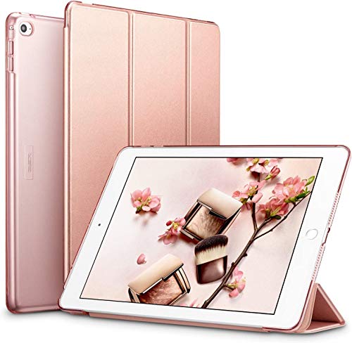 ESR Ultra Dünne Hülle Kompatibel mit iPad 4 Hülle für iPad 2 / iPad 3 (9,7 Zoll), Smart Case Cover mit Auto Schlaf-/Aufwachfunktion - Kratzfeste Schutzhülle mit PC Hardcase Backcover - Roségold